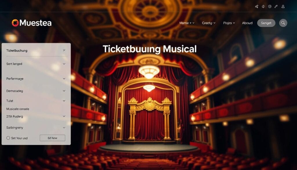 Ticketbuchung Musical