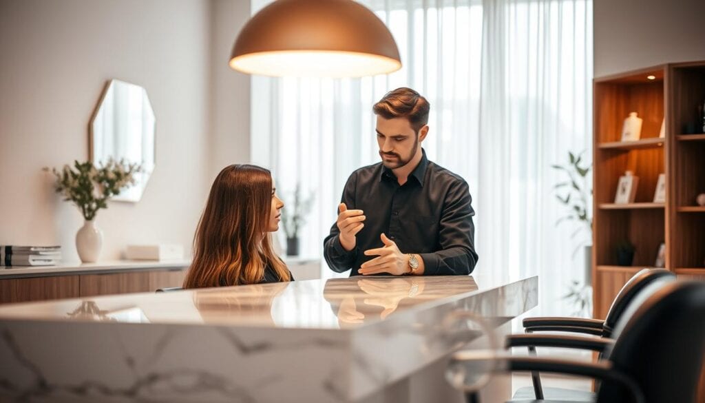 Haarverdichtungsmethoden Beratung