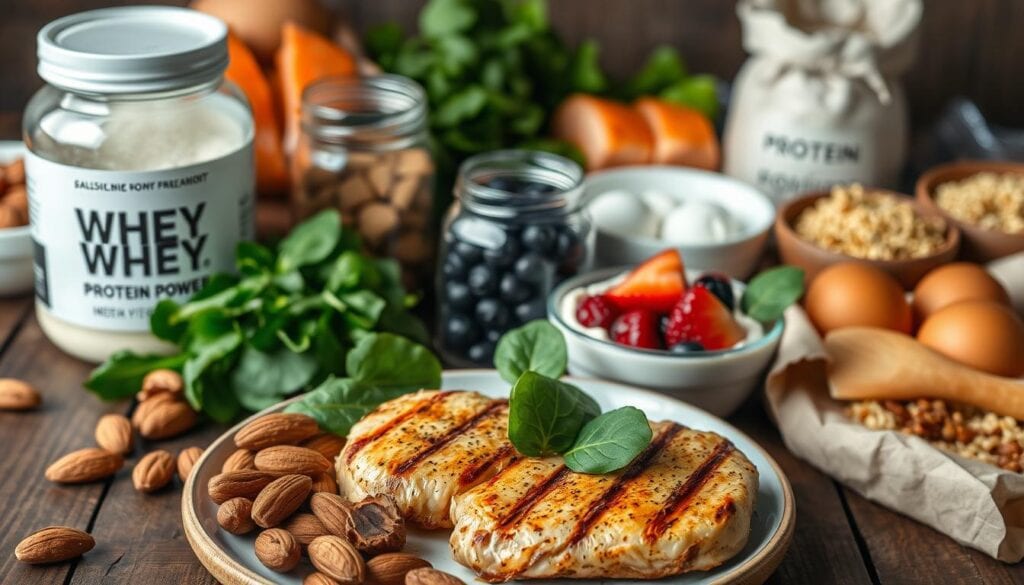 Proteinreiche Ernährung für Muskelaufbau Proteinreiche Ernährung für Muskelaufbau