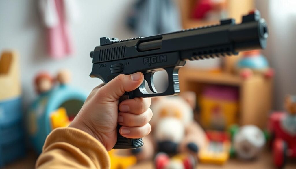 Spielzeugwaffen Psychologie