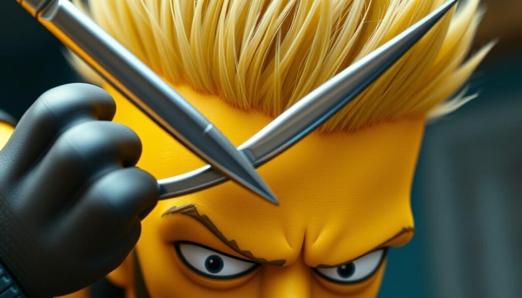 Wolverine Bart Styling Fehler