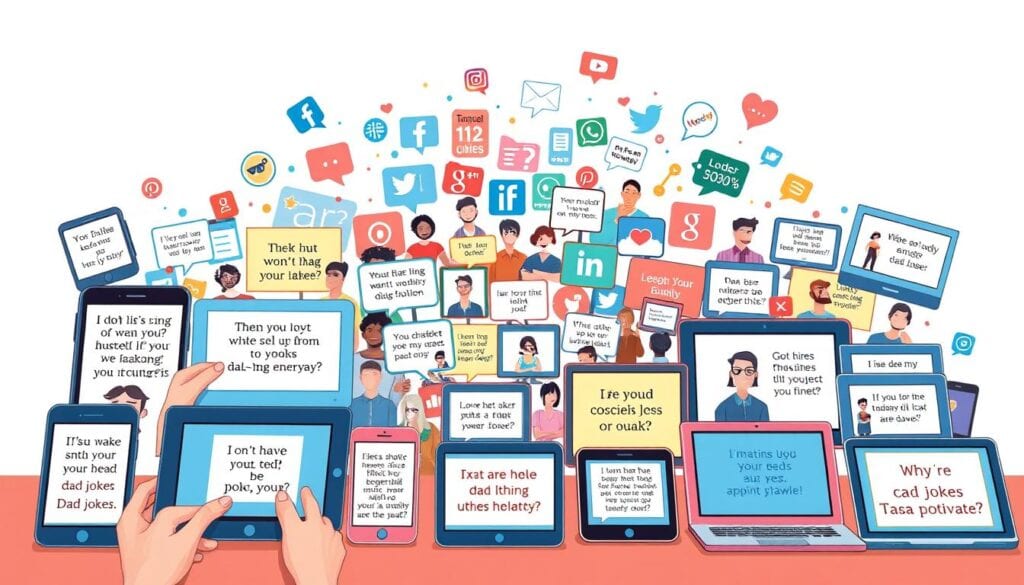 Dad Jokes Social Media