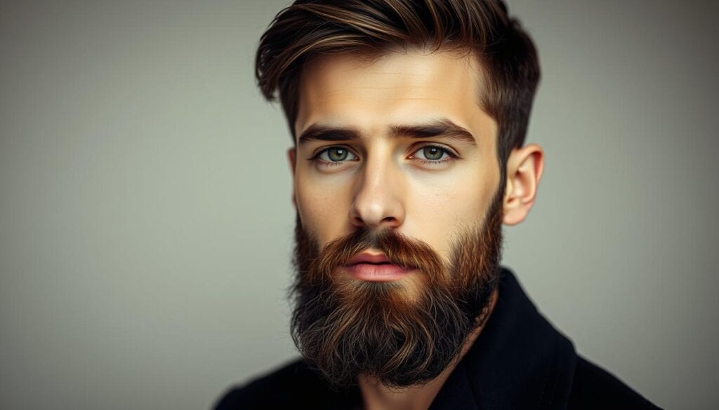 Ducktail Bart Wachstum