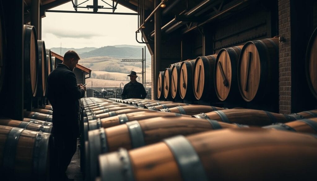 Whiskey Fassreifung in Deutschland