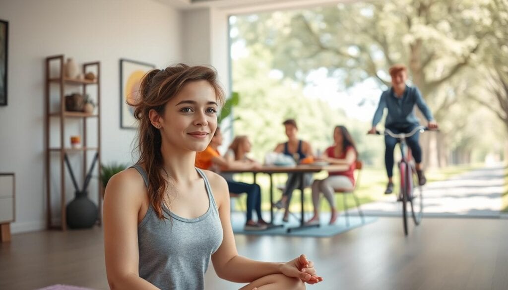 Gesunde Lebensweise Teenager