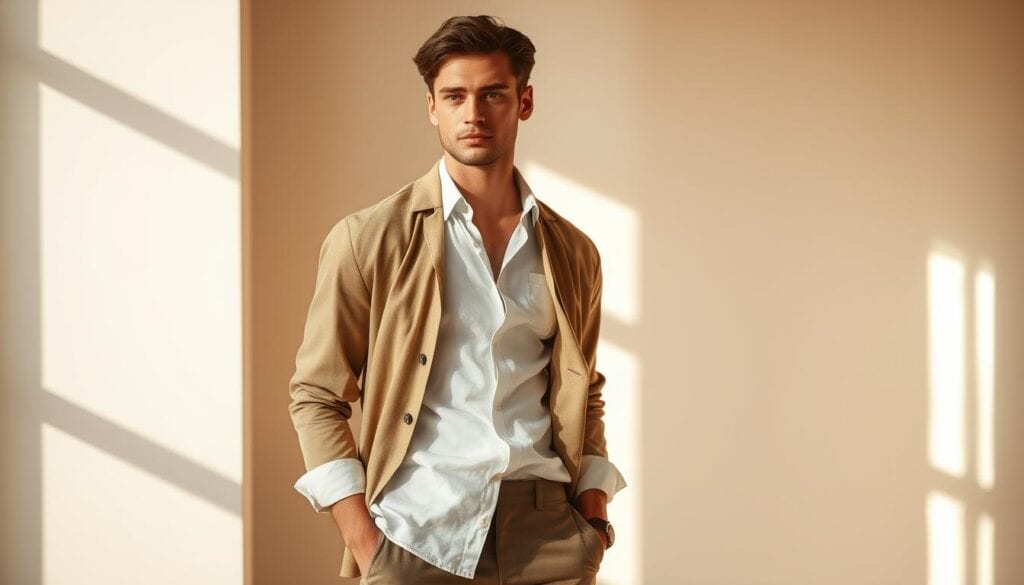 Männer Lagenlook Styling