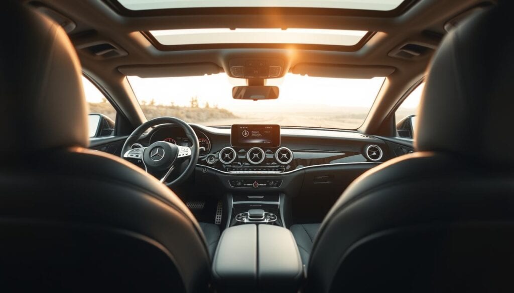 Mercedes Family Car Innenraum Design