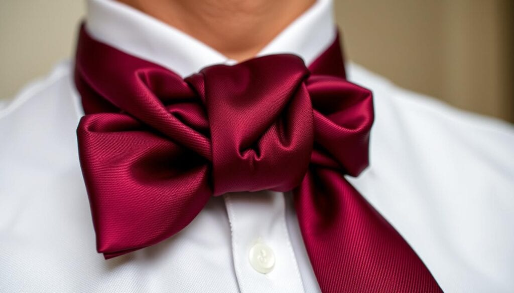 Prince Albert Knoten Krawatte