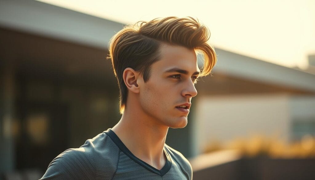 Sportliche Männerfrisuren Mittellänge