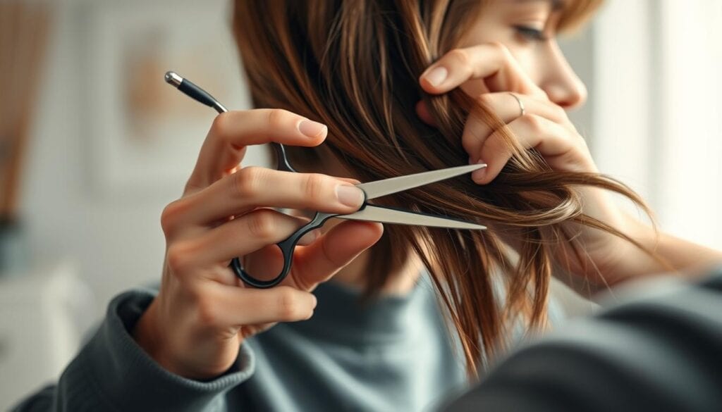 Haare selber schneiden