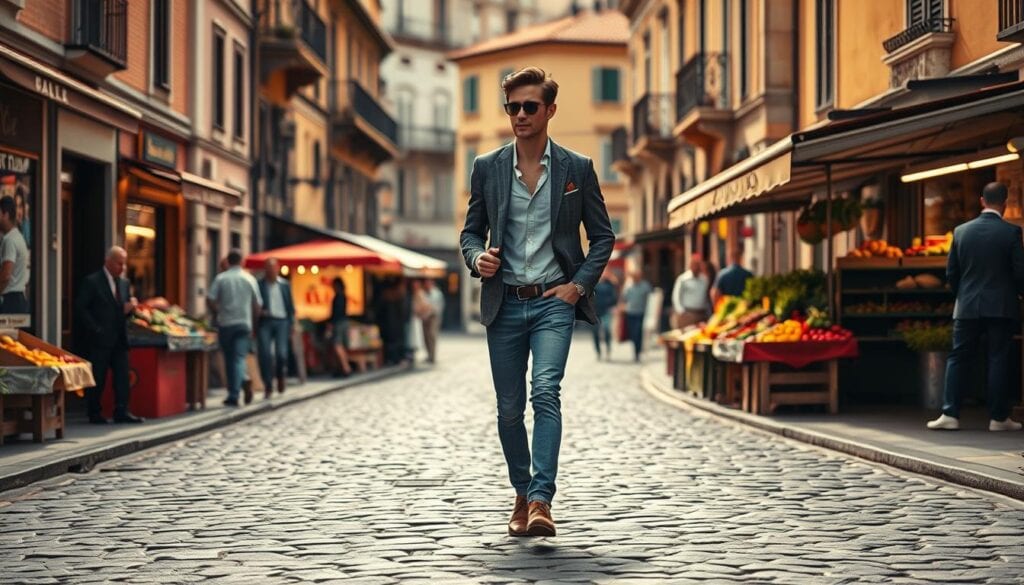 Italienischer Streetstyle Inspiration