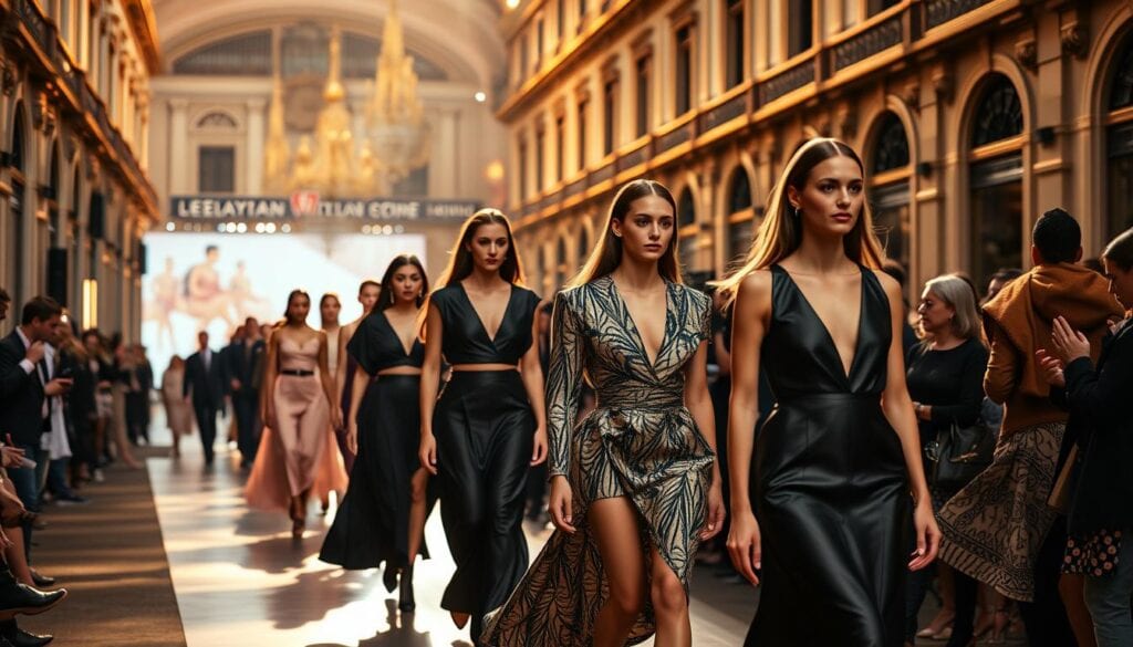 Mailänder Mode Fashion Week 2025