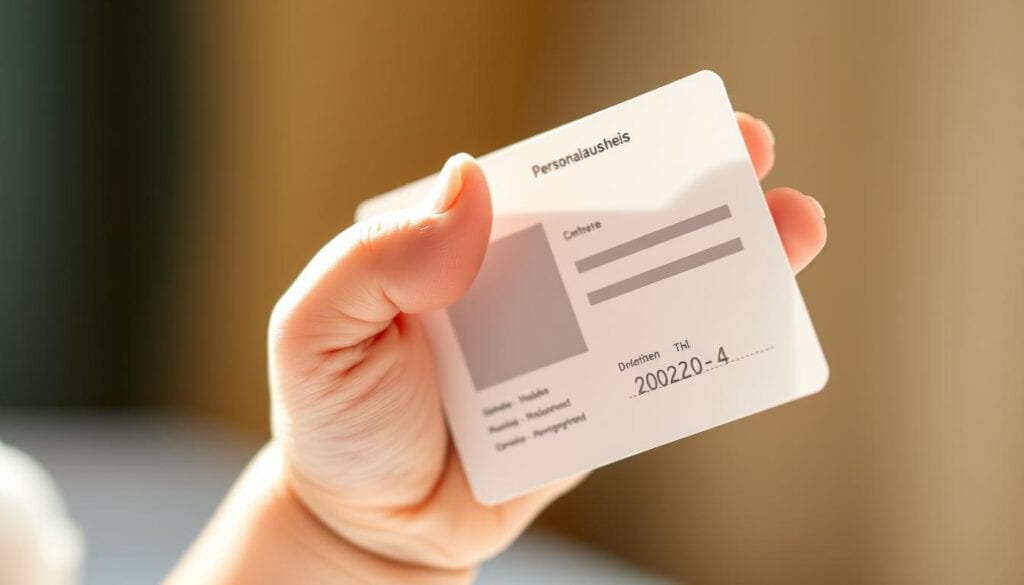 Personalausweis für Baby