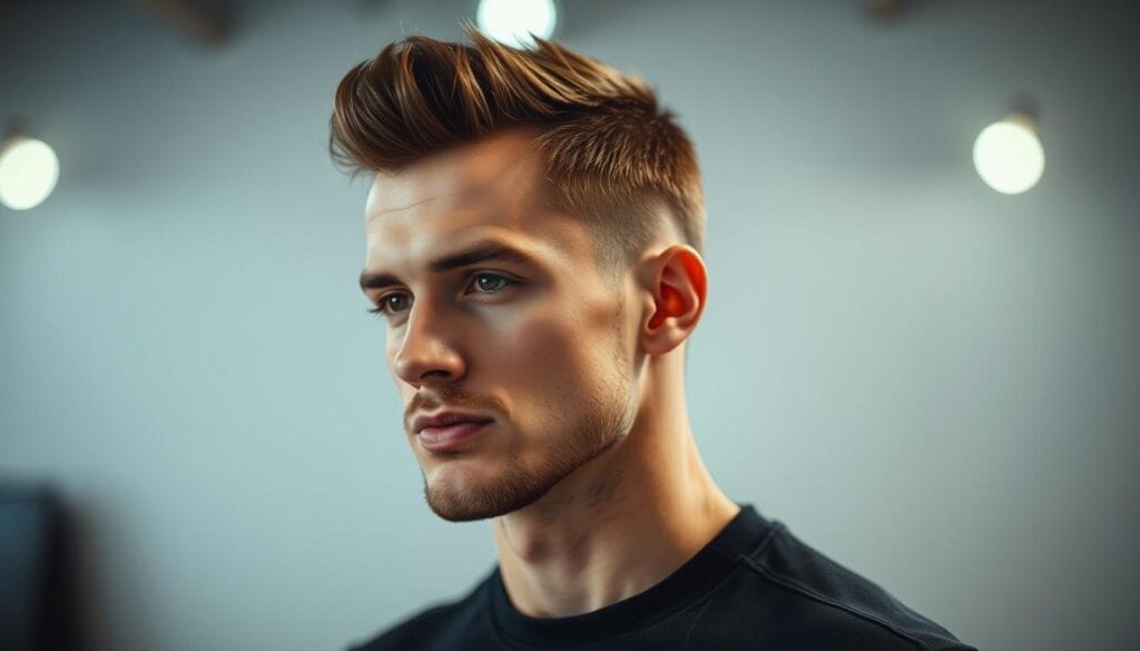 Sportliche Kurzhaarfrisuren für Männer