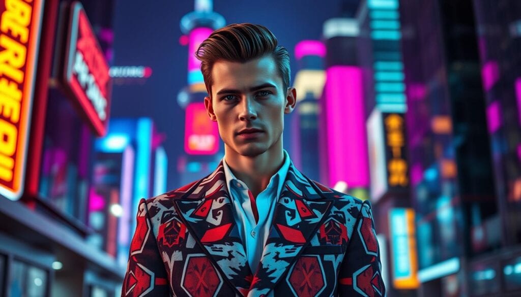 80er Jahre Mode Männer