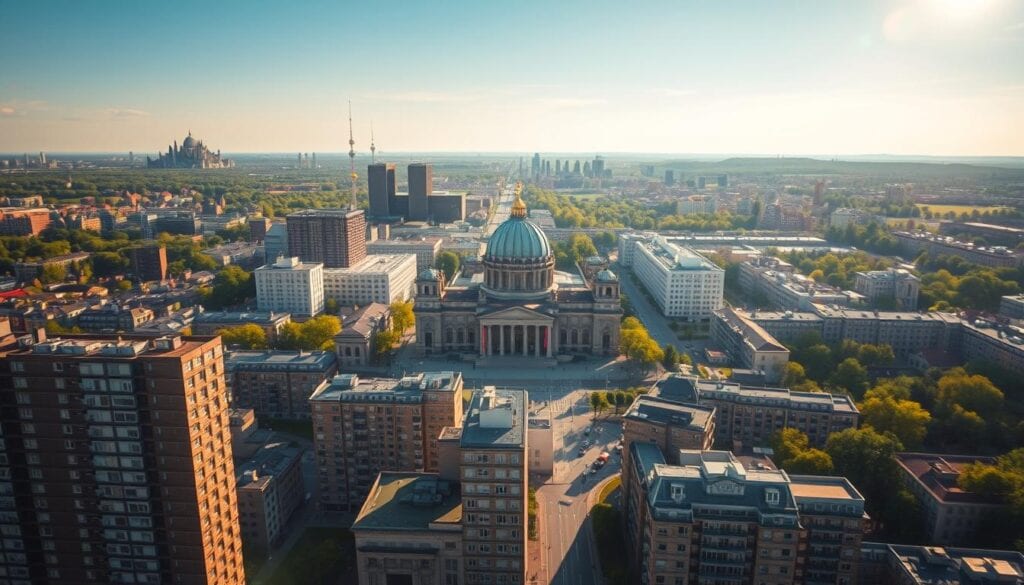 Berlin Stadtansicht Mietpreise