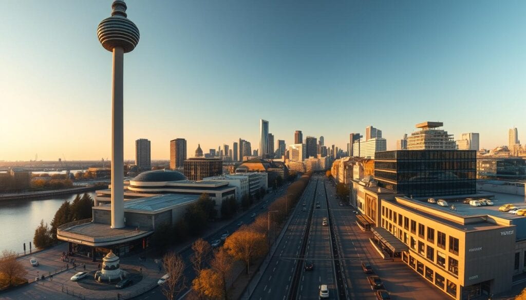 Düsseldorf Stadtpanorama