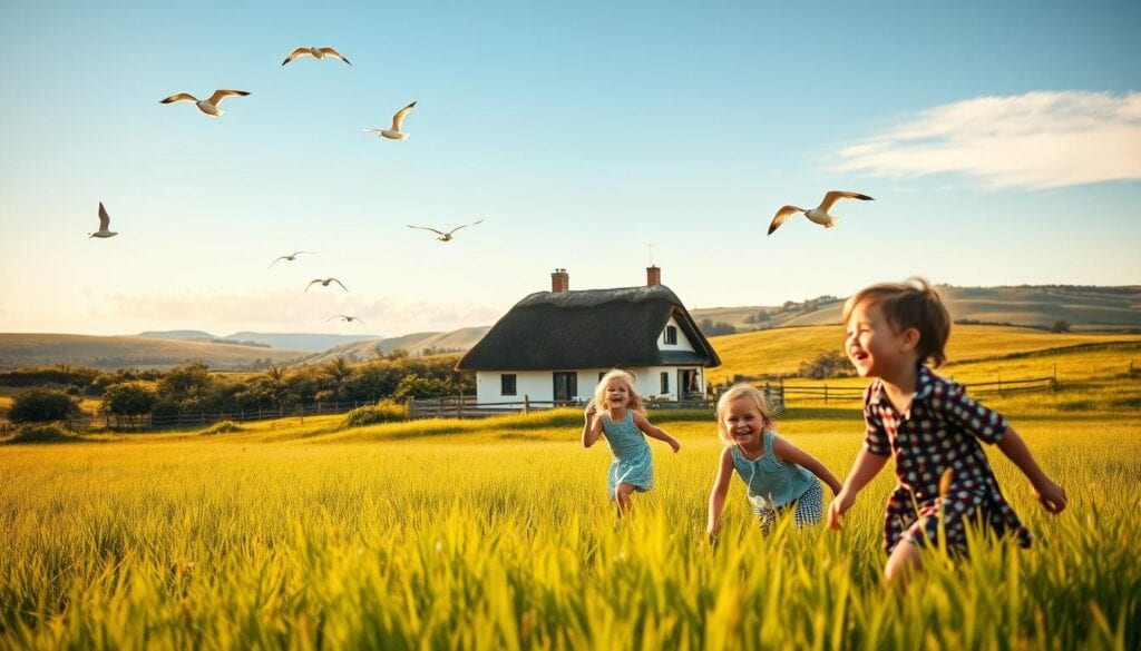 Familienurlaub auf Bauernhof an der Nordsee
