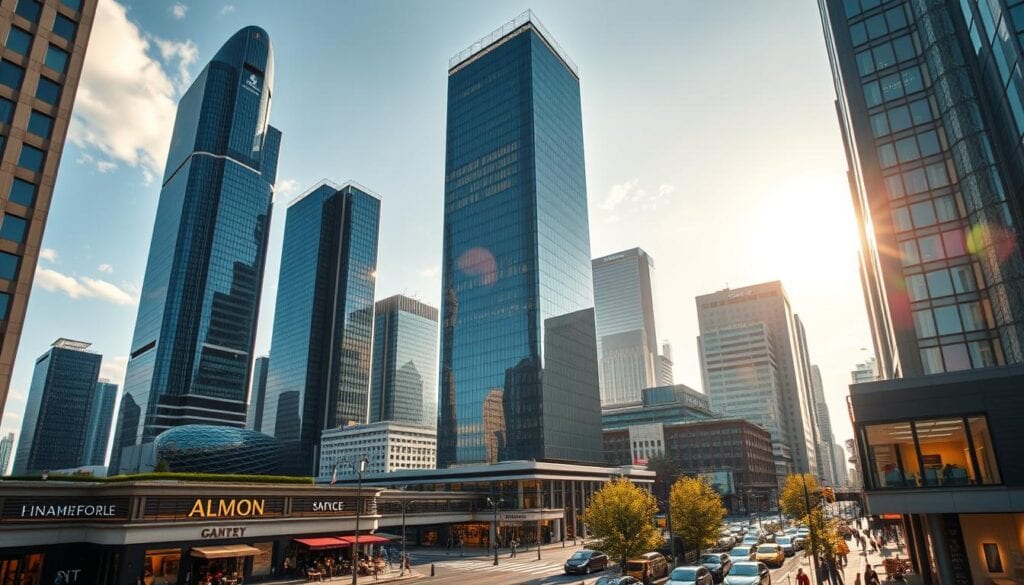 Frankfurt Finanzmetropole Wirtschaftszentren