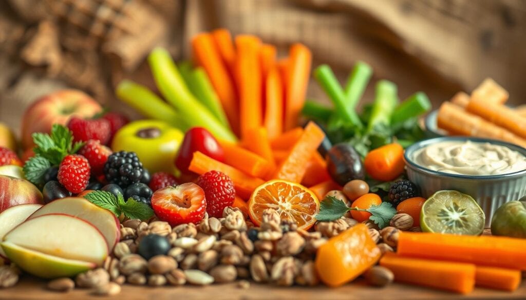 Gesunde Snack-Optionen