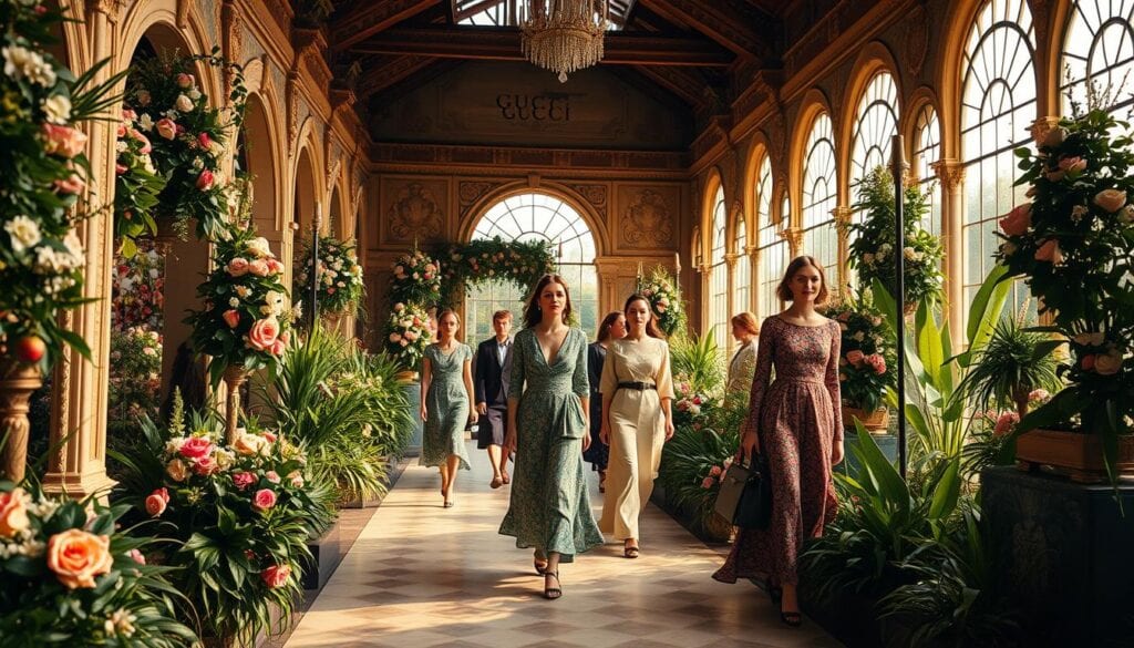 Gucci Garden Modeausstellung
