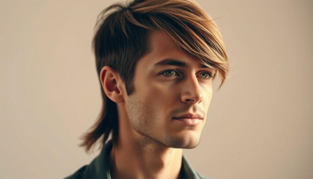 Günstige Mullet Frisuren für Männer