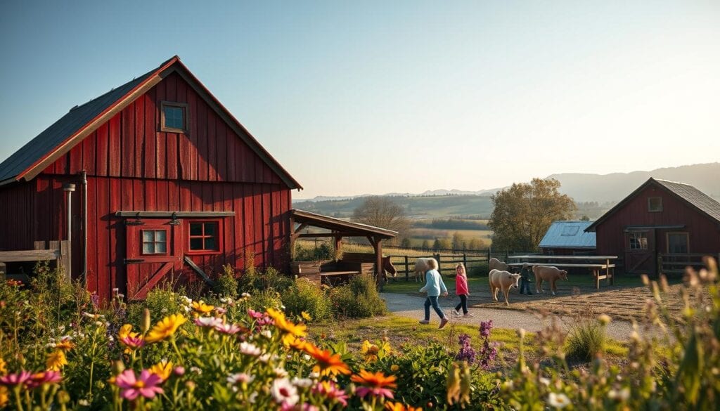 Kinderbauernhof Jahreszeiten in Brandenburg