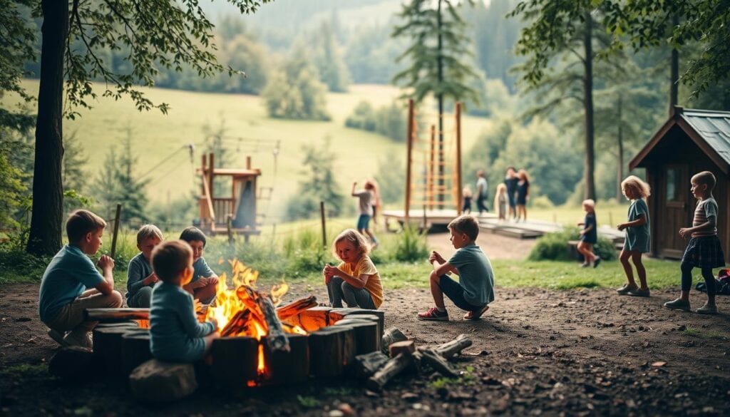 Camping Aktivitäten für Kinder in Deutschland