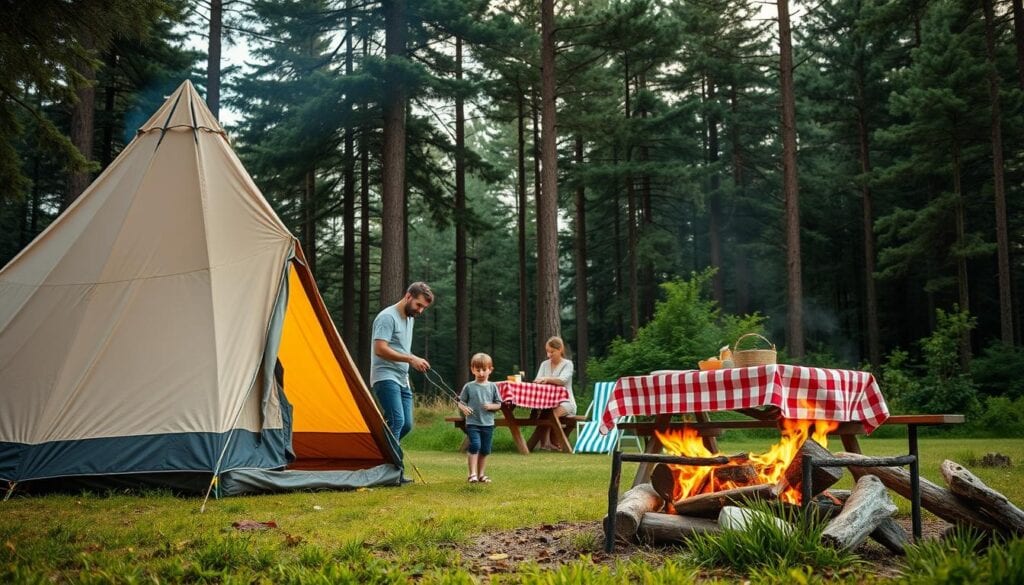 Camping Familienplanung 2025