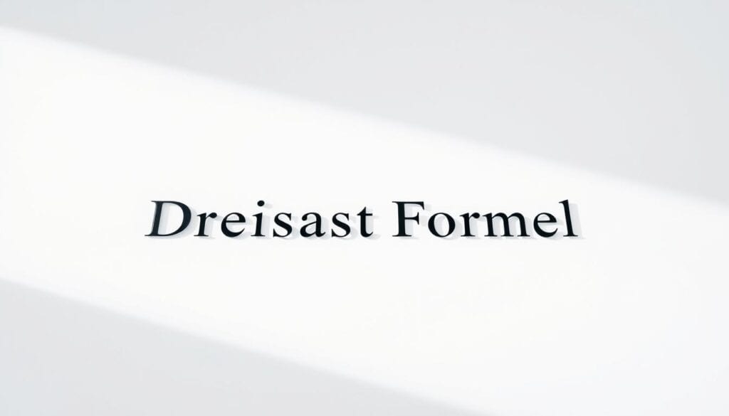 Dreisatz Formel