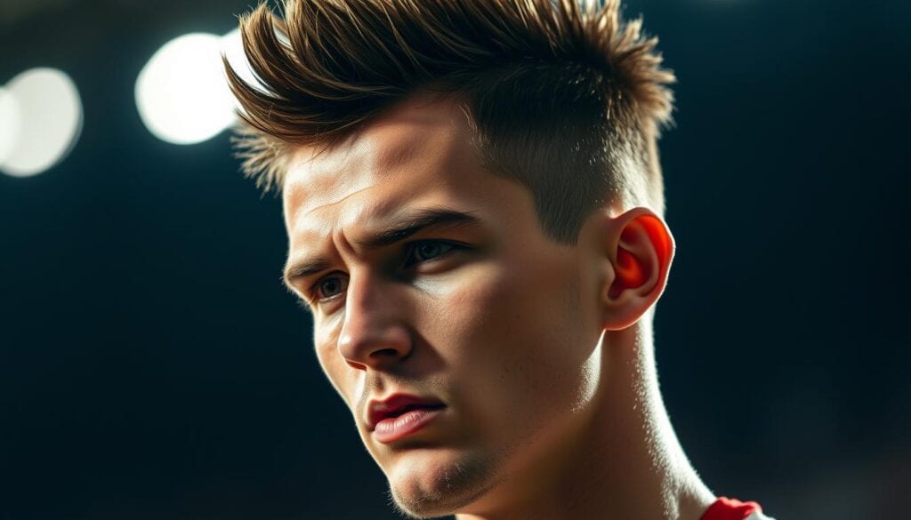 Fußballstars Frisuren Trends