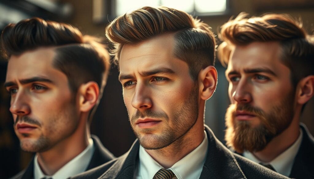 Herrenfrisuren Gesichtsformen