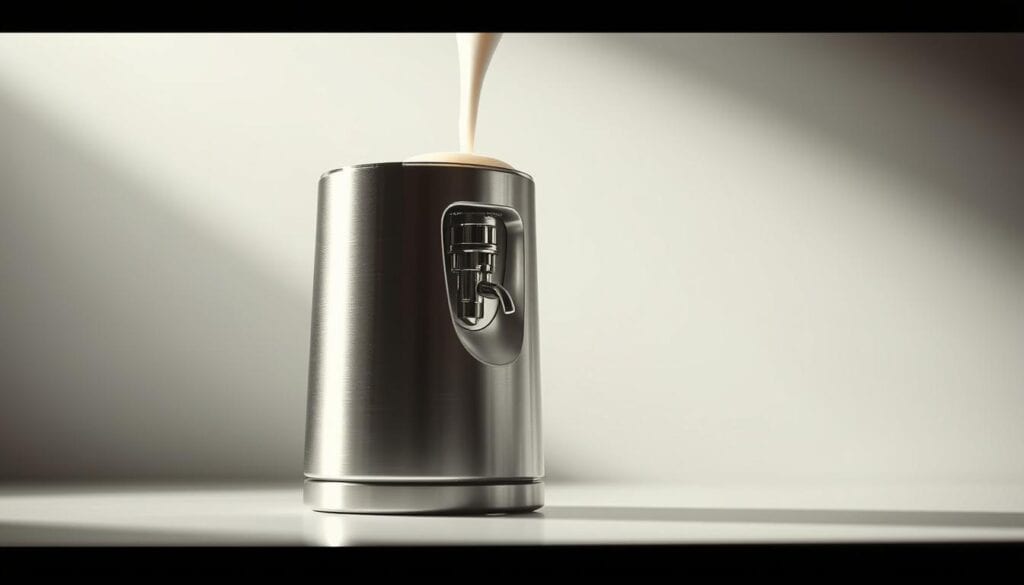 Moderne Milchaufschäumer Technologie