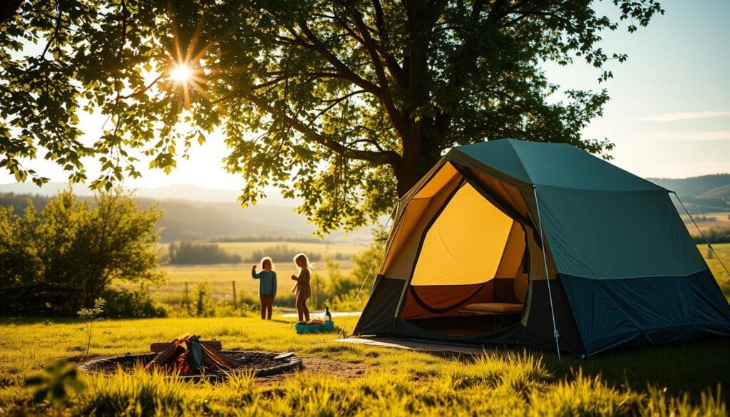 Nachhaltiges Camping mit Kindern in Deutschland