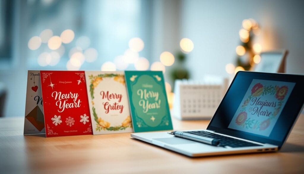 Neujahrsgrüße Online-Tools