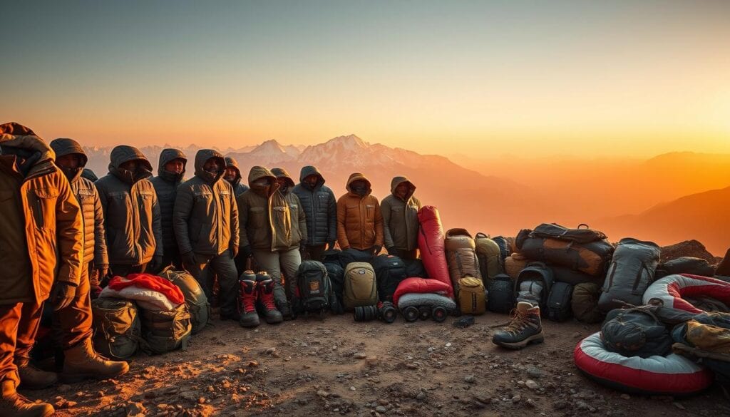 Outdoor Bekleidung Ausrüstung