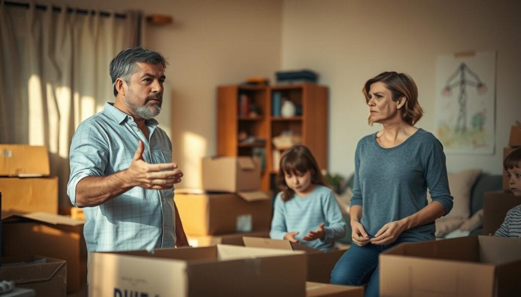 Umzug und Familienrecht