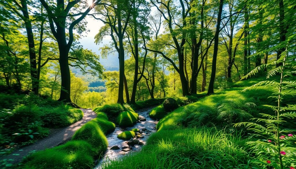 Wälder und Naturerlebnisse in und um Jegum