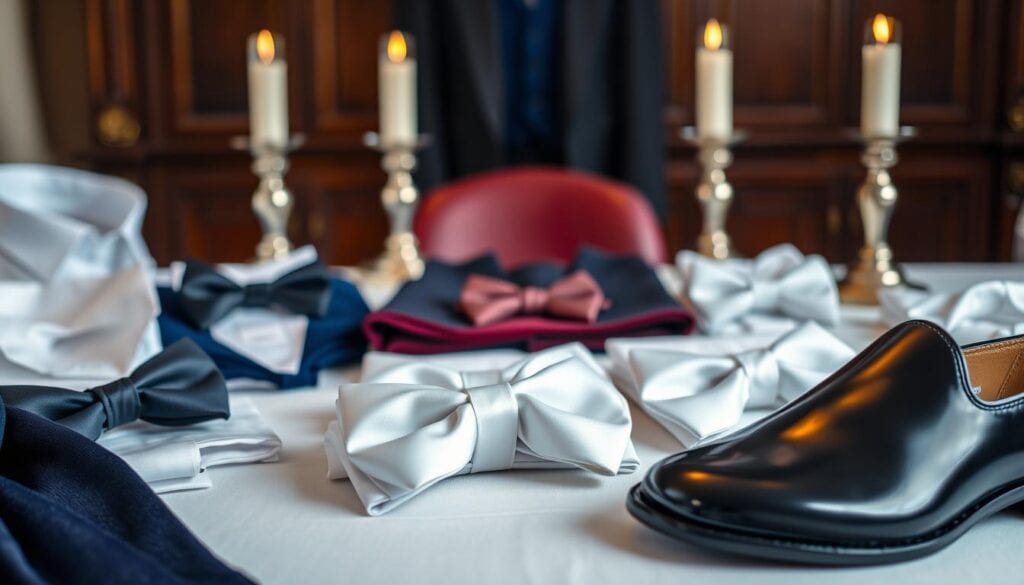 White Tie Dresscode Materialien