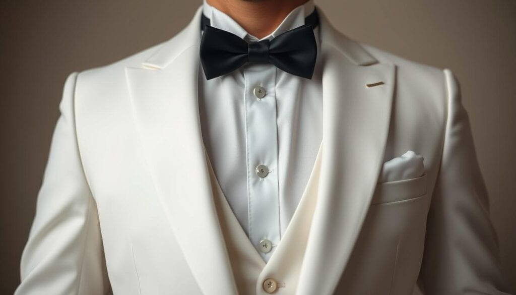 White Tie Vorbereitung Hosenträger Smoking
