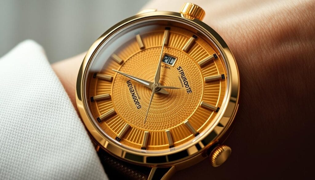 Gold Uhr Herren