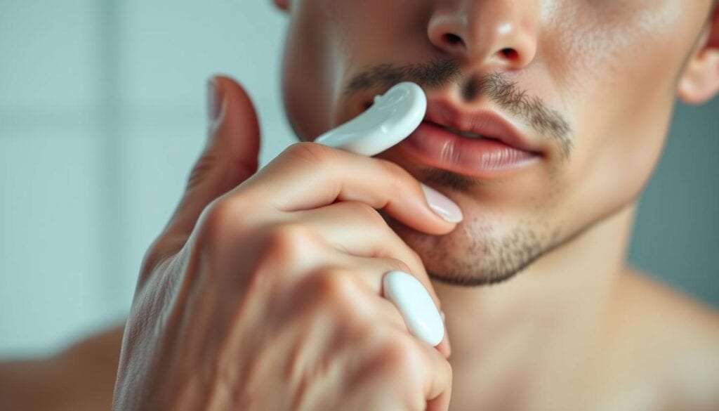 Hautpflege nach Haarentfernung für Männer