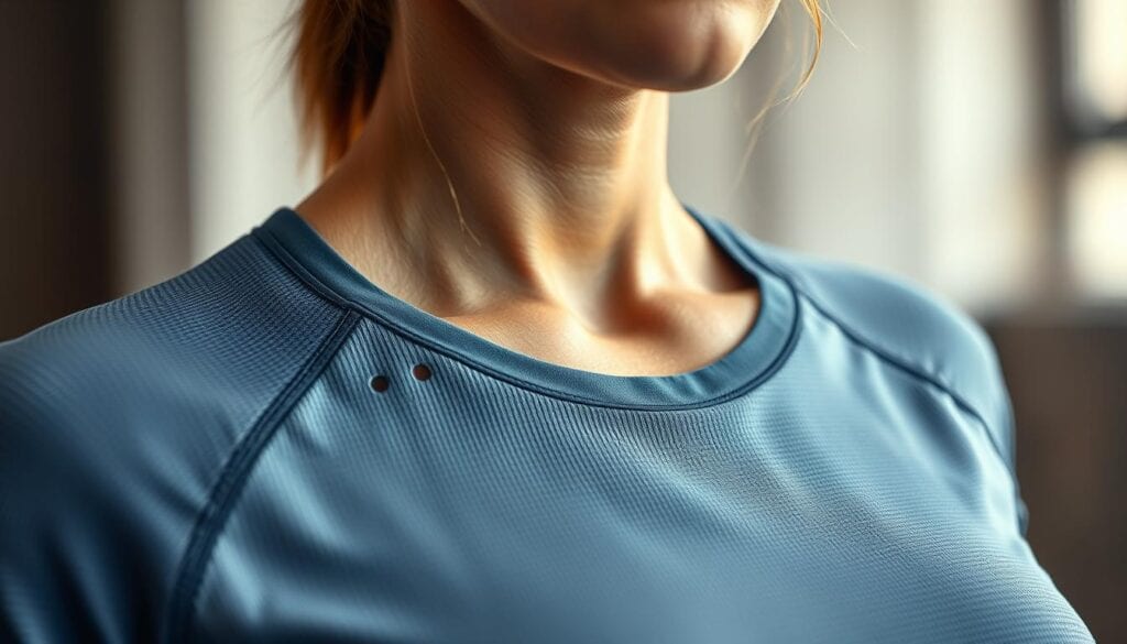 Innovative Technologien gegen Schweißflecken bei körpernaher Kleidung