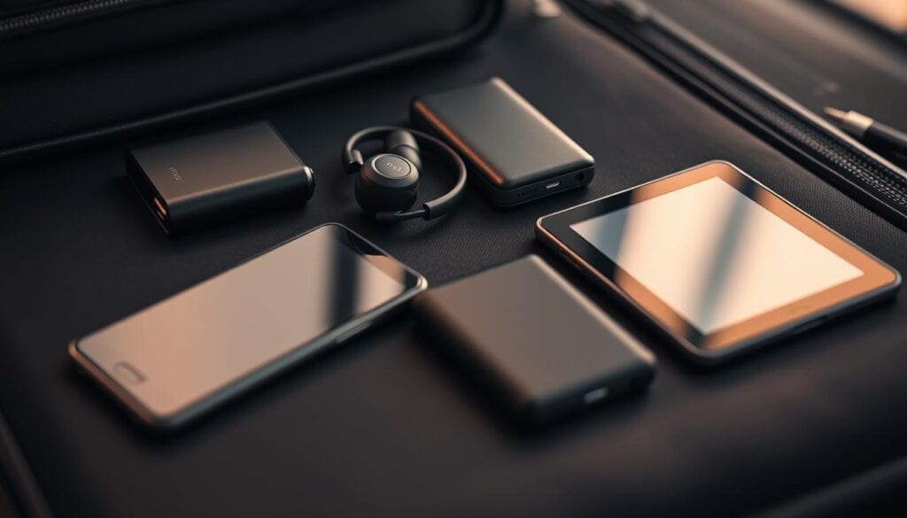 Unverzichtbare Elektronik im Handgepäck für Langstreckenflüge
