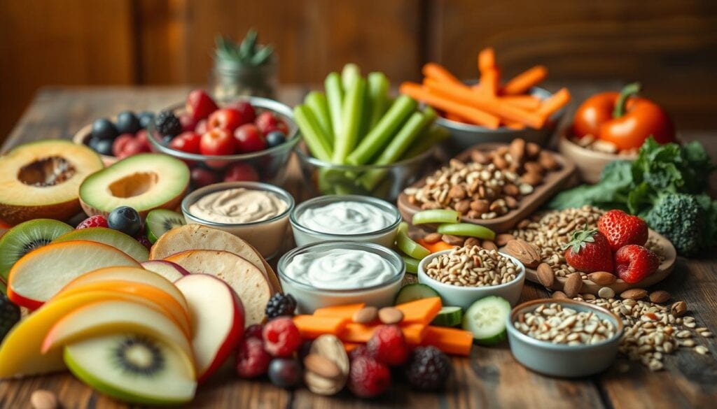 Gesunde Snacks für Diät-Rezepte