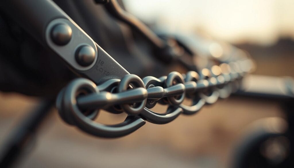 Pflege und Wartung Kinderwagenkette