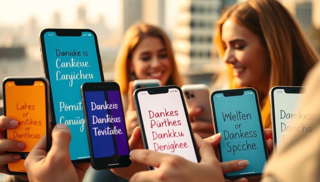 Social Media Dankessprüche 2025