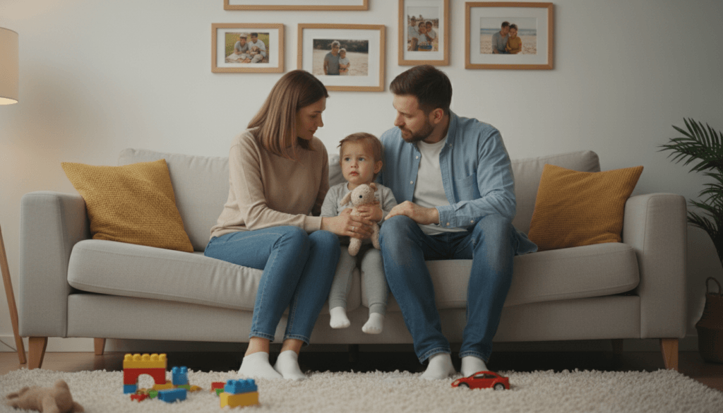 3-jährigem Kind Trennung erklären