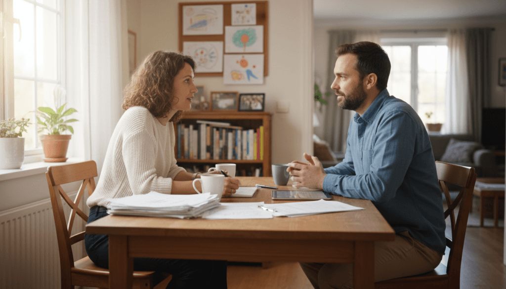 Eltern gemeinsame Absprachen