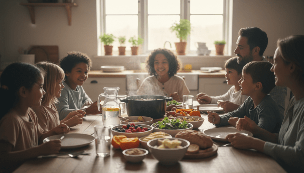 Routinen und Rituale am Esstisch
